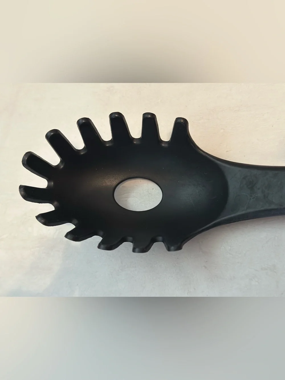 CALPHALON Black & Gray Nylon Pasta Spaghetti Serving Cooking Utensil